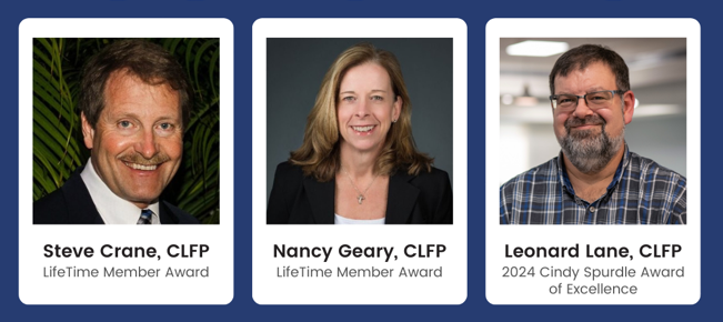 CLFP Foundation Names Leonard Lane 2024 Cindy Spurdle Award of Excellence Winner and Announces Newest Lifetime Award Members